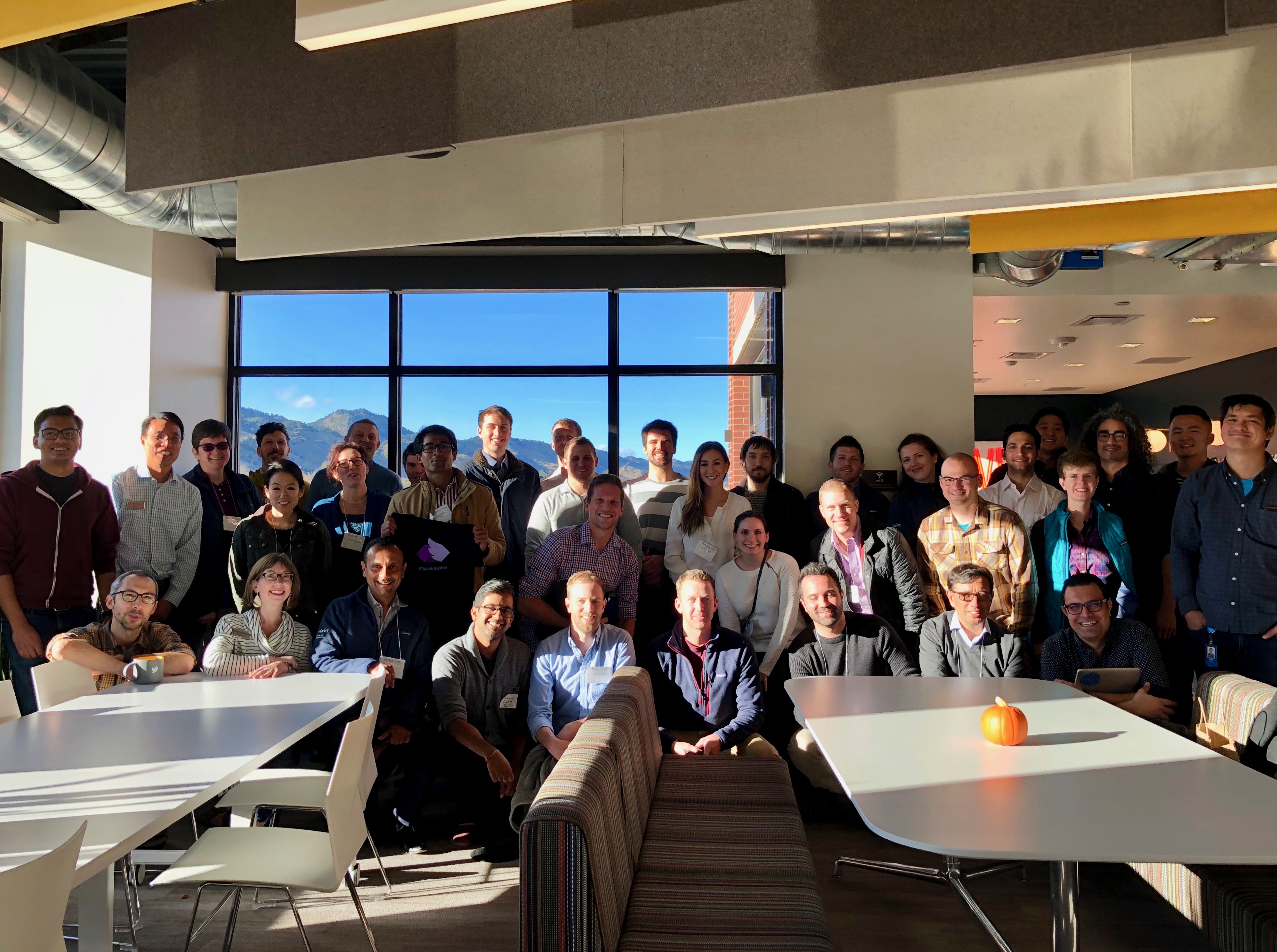 Immersion participants visiting Twitter in Boulder, CO