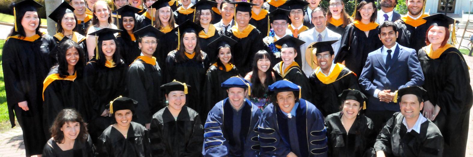 The graduating class of 2012: 38 MIMS graduates and 7 Ph.D.s.