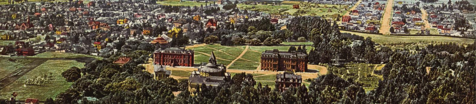 UC Berkeley Campus between 1898 and 1905 (photo courtesy of the Library of Congress)