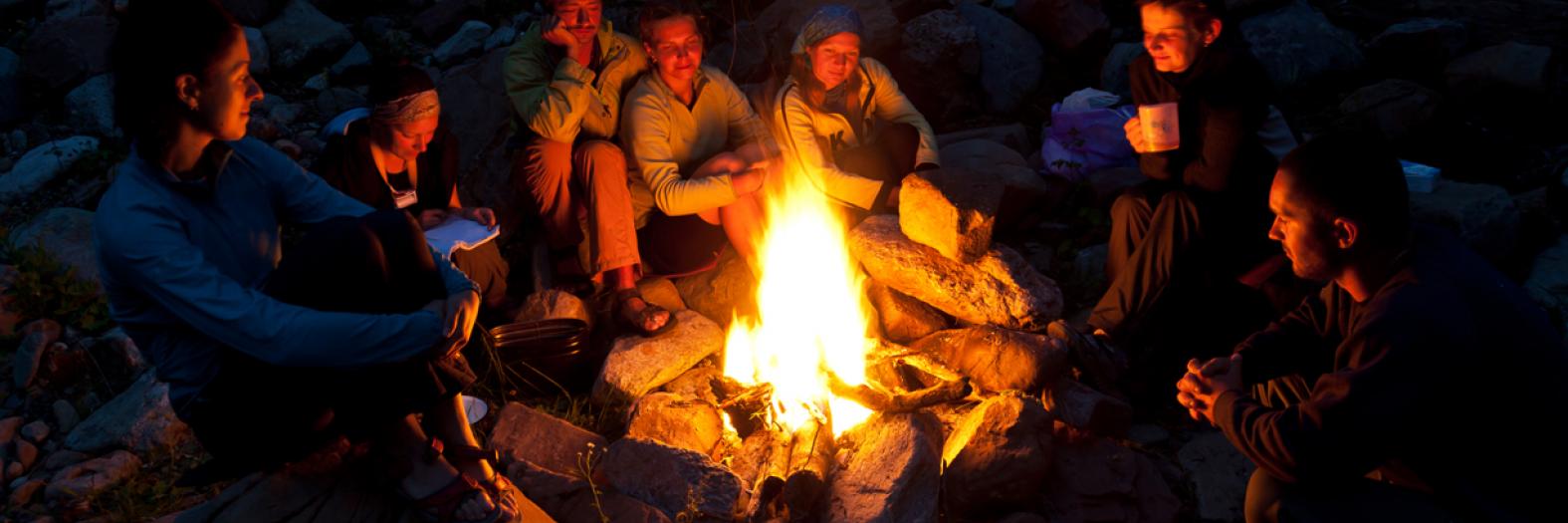 Storytelling around a Campfire
