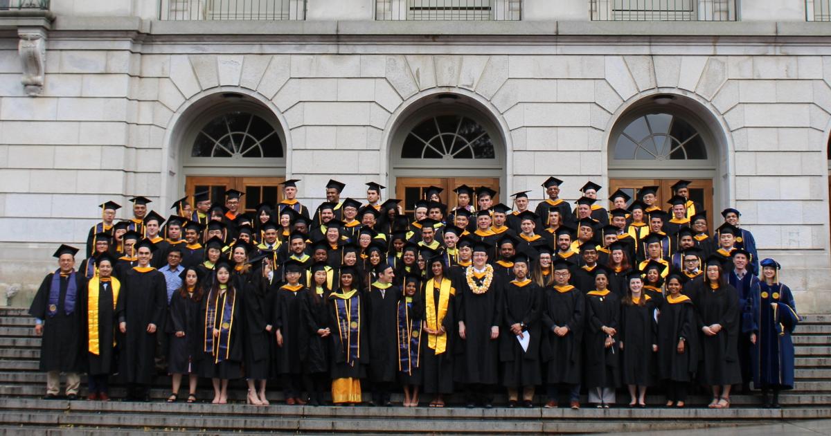 Commencement Awards Honor May 2019 Graduates UC Berkeley School of