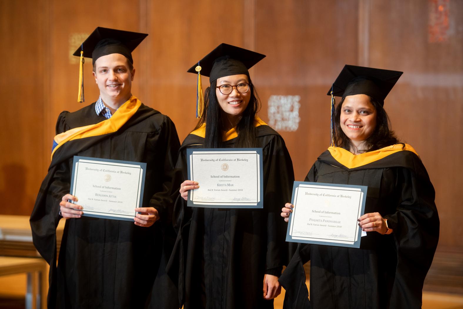 Commencement Awards Honor Winter Graduates | UC Berkeley School of  Information