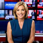 Ai-generated image of trusted female news anchor