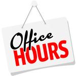 Office Hours sign