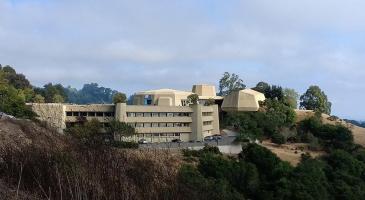 photo of Lawrence Hall of Science a large brutalist building on a hill in Berkeley