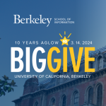 BIG GIVE — 3.14.2024 — 10 years aglow — University of Califgornia, Berkeley