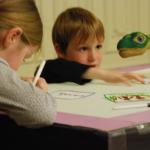 The Pleo robotic dinosaur was programmed to respond to children’s drawings as well as to their touch.