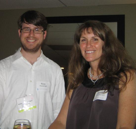 Ross Housewright (MIMS '07) and Heather Christenson (MLIS '92)