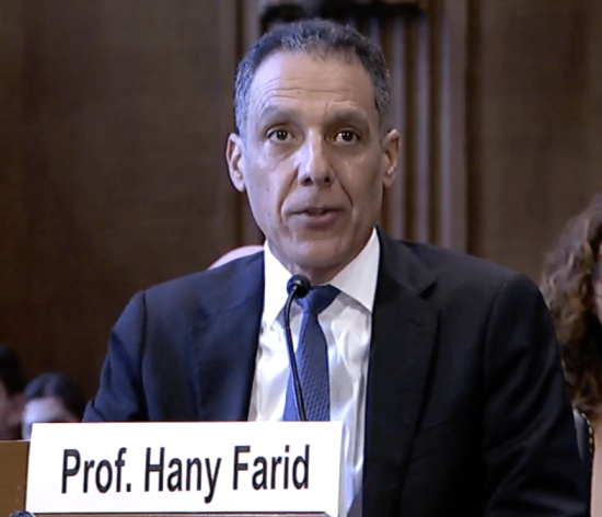 Hany farid testifying 