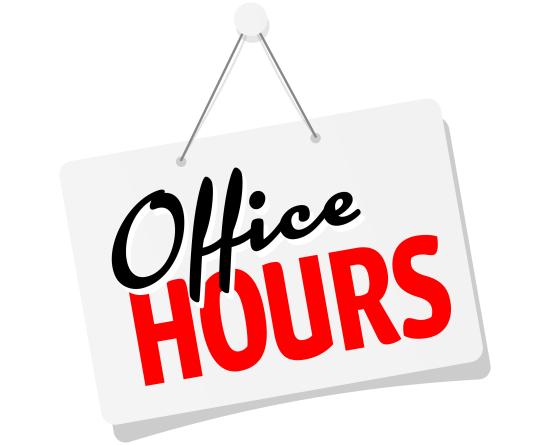 Office Hours sign