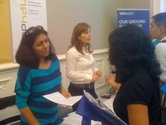 Ruchi Kumar (MIMS ’09) represented SAP Labs to recruit current I School students.