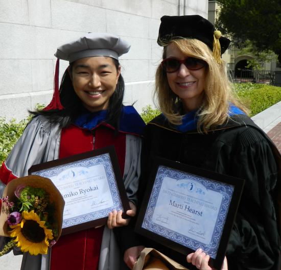Distinguished Faculty Members: Kimiko Ryokai & Marti Hearst