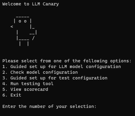 LLM Canary Security Benchmark Test Tool