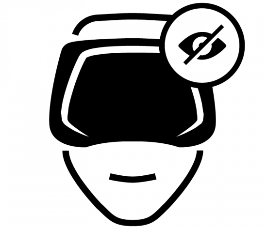 Augmented Reality for Visually Impaired People icon. Created by Lloyd Humphreys from Noun Project.